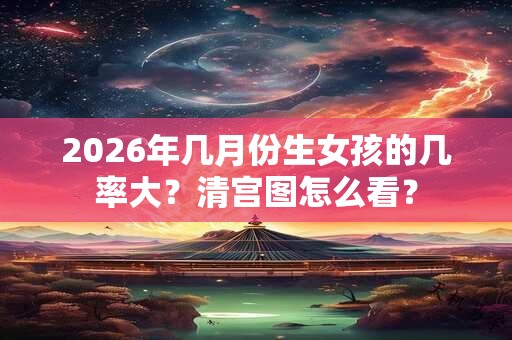 2026年几月份生女孩的几率大？清宫图怎么看？
