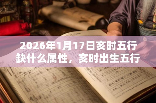2026年1月17日亥时五行缺什么属性，亥时出生五行缺什么