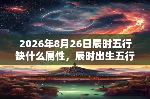 2026年8月26日辰时五行缺什么属性,辰时出生五行缺什么 2026年8月26日辰时五行缺什么属性,辰时出生五行缺什么