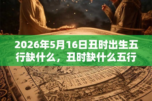 2026年5月16日丑时出生五行缺什么，丑时缺什么五行