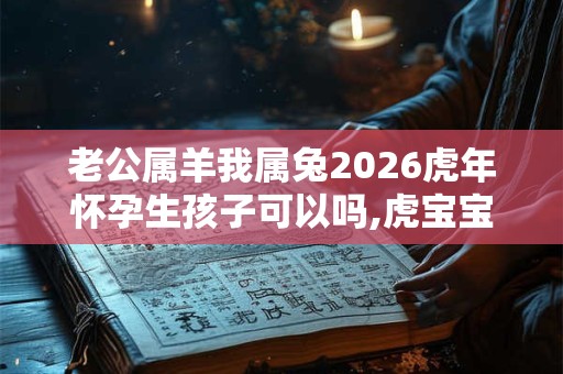 老公属羊我属兔2026虎年怀孕生孩子可以吗,虎宝宝的运势解析？
