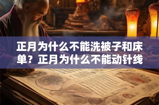 正月为什么不能洗被子和床单？正月为什么不能动针线？