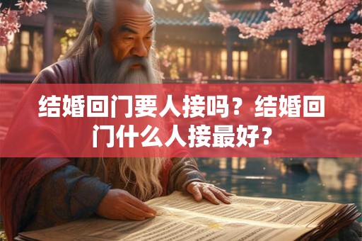 结婚回门要人接吗？结婚回门什么人接最好？