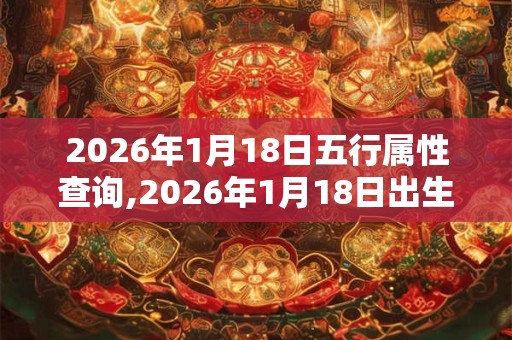2026年1月18日五行属性查询,2026年1月18日出生五行属什么