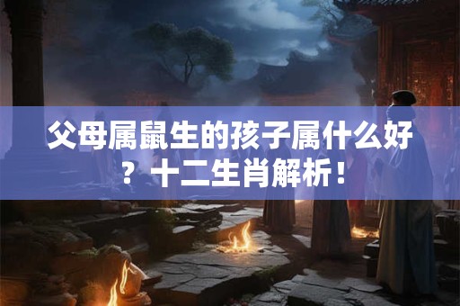 父母属鼠生的孩子属什么好?十二生肖解析! 父母属鼠生的孩子属什么好?十二生肖解析!