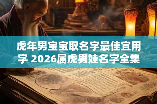 虎年男宝宝取名字最佳宜用字 2026属虎男娃名字全集免费