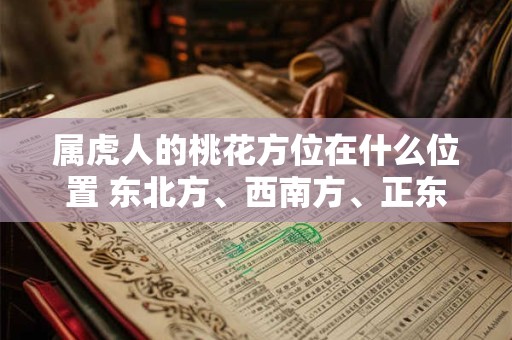属虎人的桃花方位在什么位置 东北方、西南方、正东方
