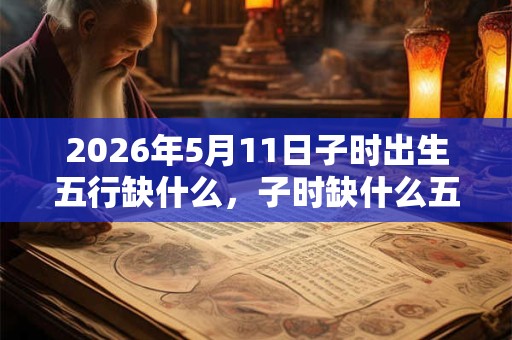 2026年5月11日子时出生五行缺什么，子时缺什么五行