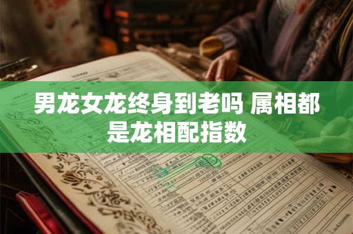 男龙女龙终身到老吗 属相都是龙相配指数