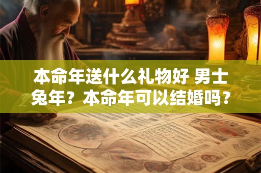 本命年送什么礼物好 男士兔年？本命年可以结婚吗？