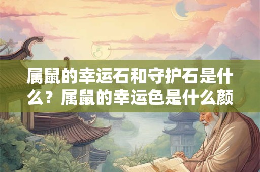 属鼠的幸运石和守护石是什么？属鼠的幸运色是什么颜色？