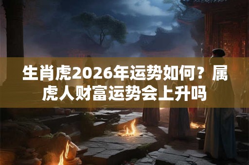 生肖虎2026年运势如何?属虎人财富运势会上升吗 生肖虎2026年运势如何?属虎人财富运势会上升吗