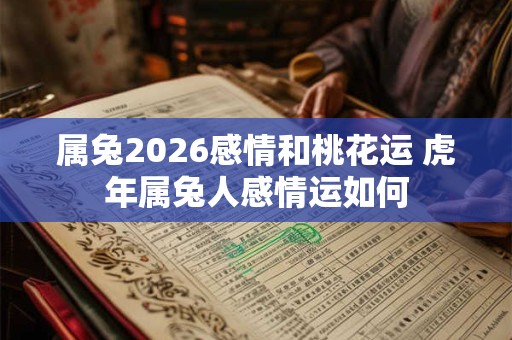 属兔2026感情和桃花运 虎年属兔人感情运如何