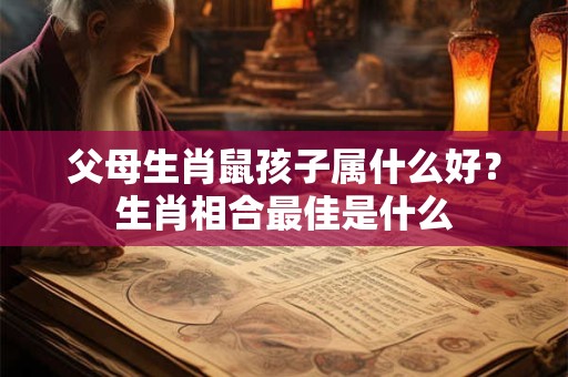 父母生肖鼠孩子属什么好？生肖相合最佳是什么