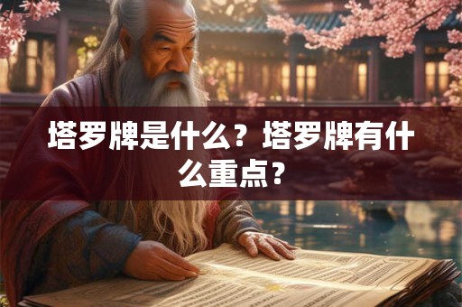 塔罗牌是什么?塔罗牌有什么重点? 塔罗牌是什么?塔罗牌有什么重点?