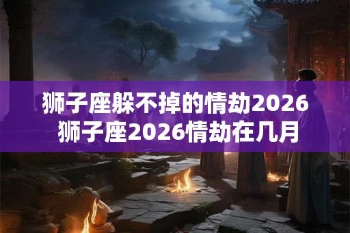 狮子座躲不掉的情劫2026 狮子座2026情劫在几月