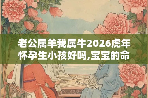 老公属羊我属牛2026虎年怀孕生小孩好吗,宝宝的命运怎么样？