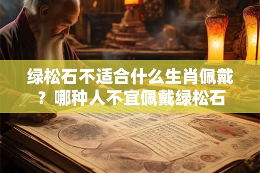 绿松石不适合什么生肖佩戴？哪种人不宜佩戴绿松石