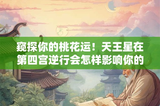 窥探你的桃花运！天王星在第四宫逆行会怎样影响你的感情