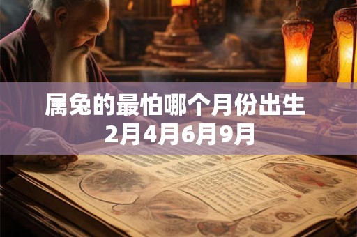 属兔的最怕哪个月份出生 2月4月6月9月
