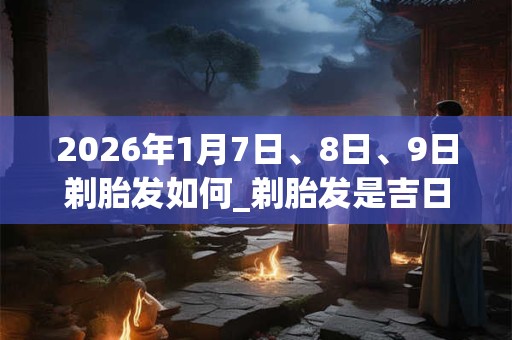 2026年1月7日、8日、9日剃胎发如何_剃胎发是吉日吗