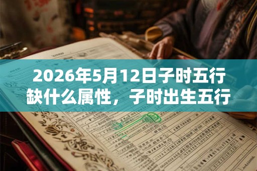 2026年5月12日子时五行缺什么属性，子时出生五行缺什么