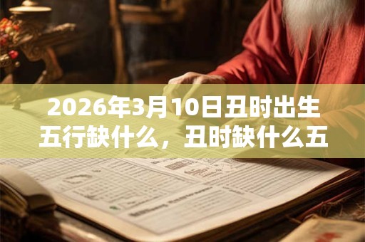 2026年3月10日丑时出生五行缺什么，丑时缺什么五行