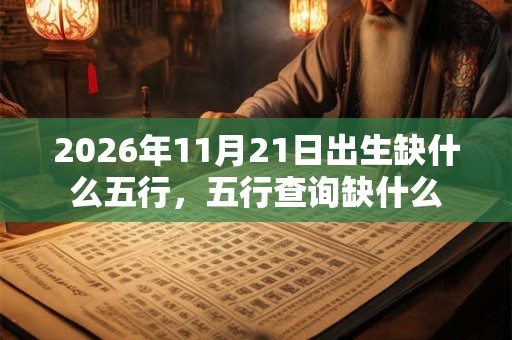 2026年11月21日出生缺什么五行,五行查询缺什么 2026年11月21日出生缺什么五行,五行查询缺什么