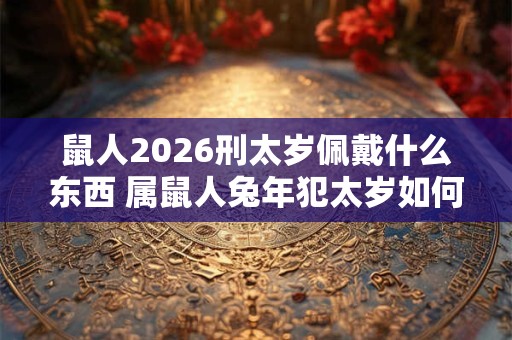 鼠人2026刑太岁佩戴什么东西 属鼠人兔年犯太岁如何化解