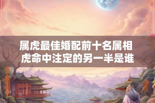 属虎最佳婚配前十名属相 虎命中注定的另一半是谁 属虎最佳婚配前十名属相 虎命中注定的另一半是谁
