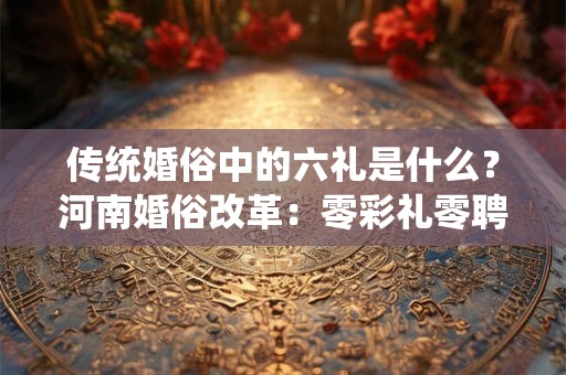 传统婚俗中的六礼是什么？河南婚俗改革：零彩礼零聘金