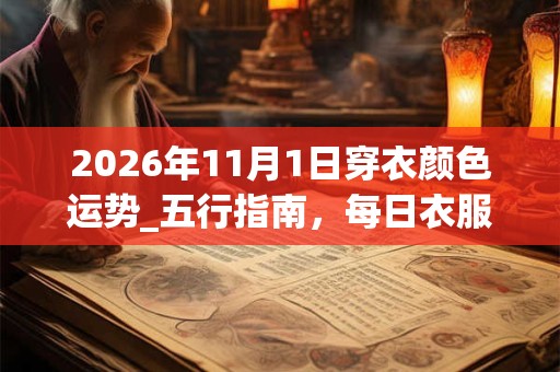 2026年11月1日穿衣颜色运势_五行指南，每日衣服颜色幸运色