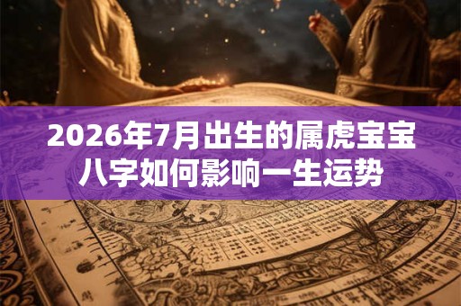 2026年7月出生的属虎宝宝八字如何影响一生运势