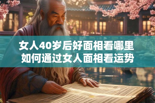 女人40岁后好面相看哪里 如何通过女人面相看运势 女人40岁后好面相看哪里 如何通过女人面相看运势