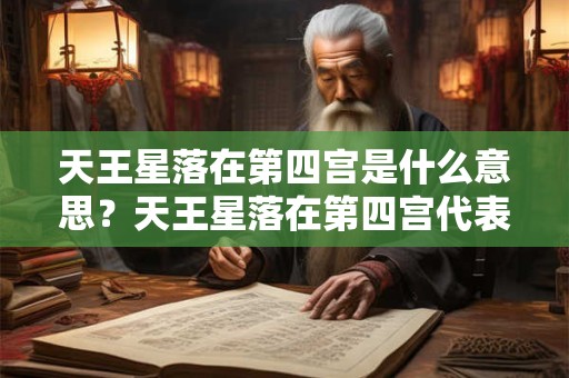 天王星落在第四宫是什么意思？天王星落在第四宫代表什么？