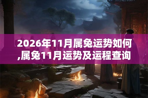 2026年11月属兔运势如何,属兔11月运势及运程查询