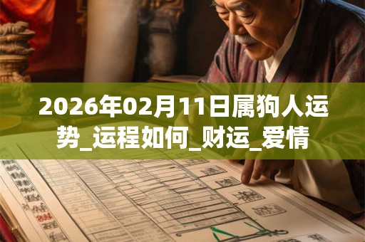 2026年02月11日属狗人运势_运程如何_财运_爱情
