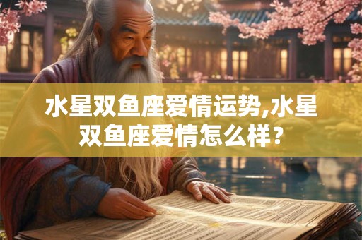 水星双鱼座爱情运势,水星双鱼座爱情怎么样? 水星双鱼座爱情运势,水星双鱼座爱情怎么样?