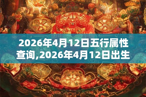 2026年4月12日五行属性查询,2026年4月12日出生五行属什么