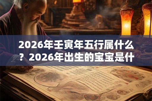 2026年壬寅年五行属什么?2026年出生的宝宝是什么命? 2026年壬寅年五行属什么?2026年出生的宝宝是什么命?