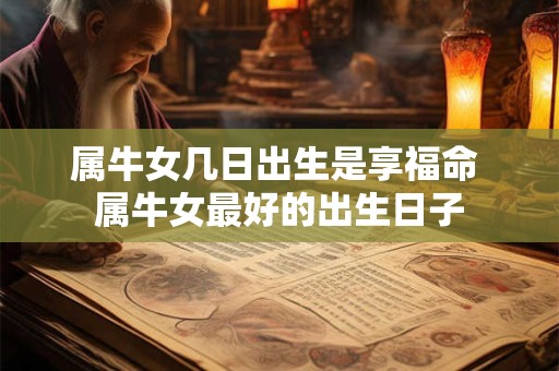 属牛女几日出生是享福命 属牛女最好的出生日子