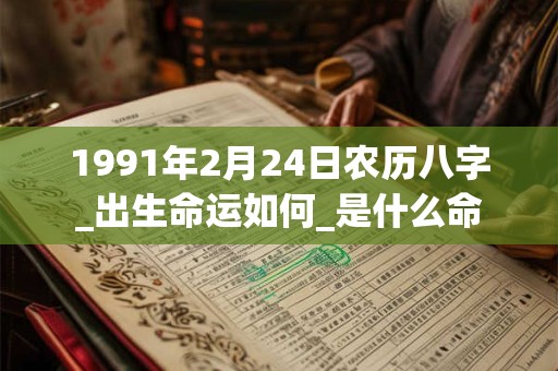 1991年2月24日农历八字_出生命运如何_是什么命 1991年2月24日农历八字_出生命运如何_是什么命